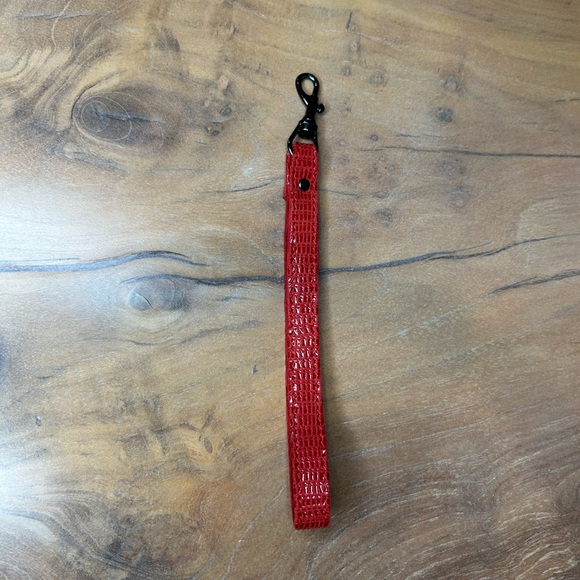 NWOT Prison Art Red Panther Serpento Clutch - Picture 5 of 9